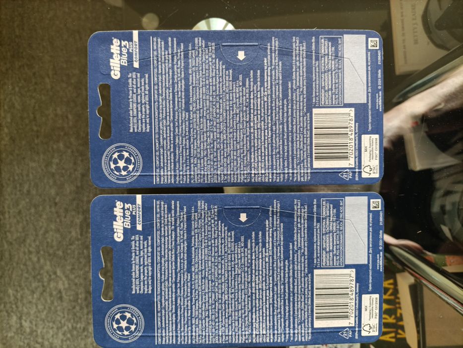 Gilette Blue 3  Plus   8 szt.