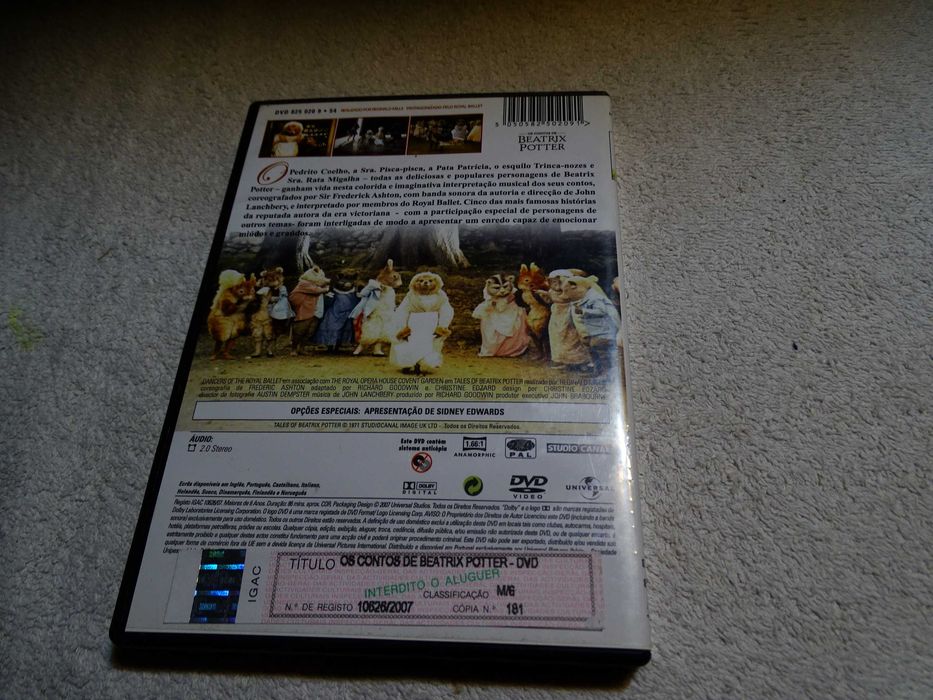 DVD-Os contos de Beatrix Potter-Royal Ballet