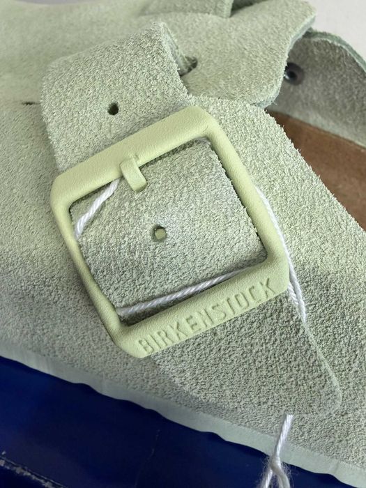Klapki/Mule Birkenstock Boston Faded Lime 1026774 - regular fit