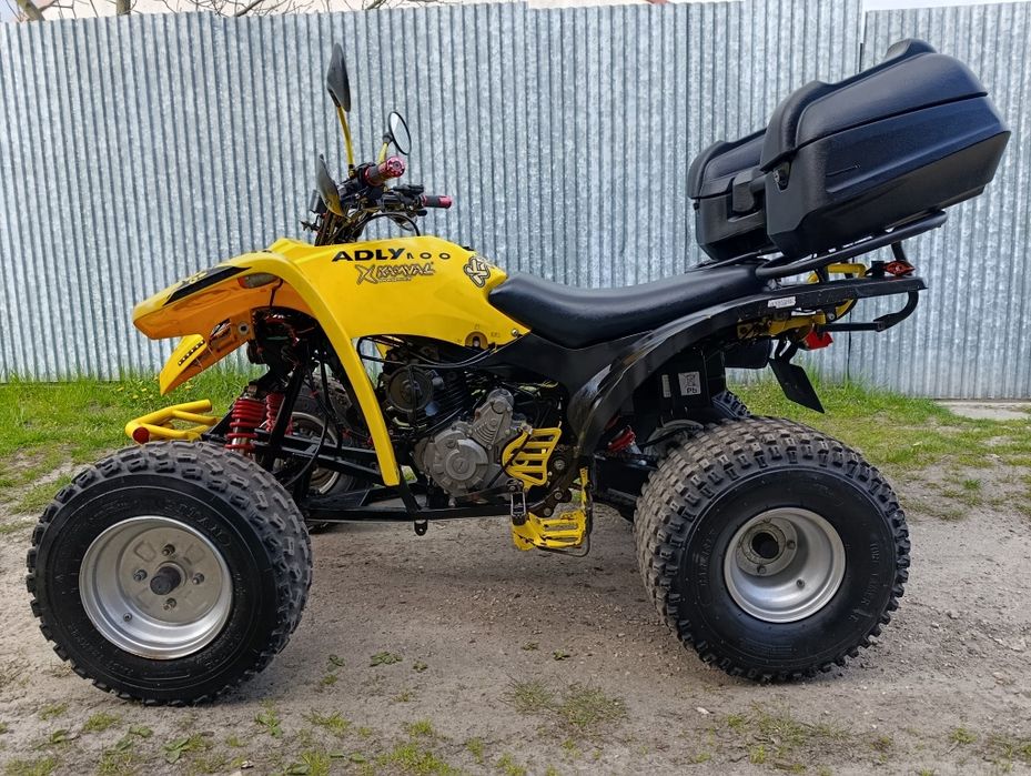 Quad Adly ATV, homologacja l7e