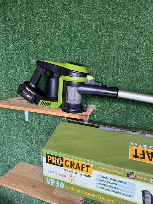 Акумуляторний будівельний пилосос Procraft VP30