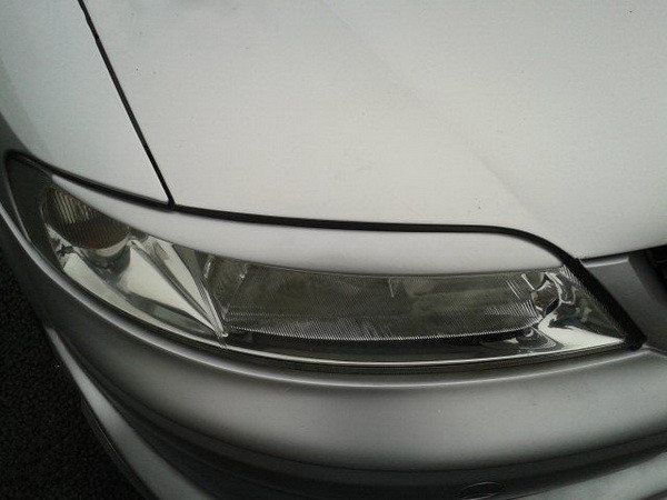 Реснички на фары Opel Vectra B, накладки на фары Опель Вектра Б: 450 ...