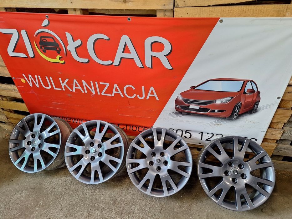 Alufelgi 5x108 17 cali ET50 RENAULT Laguna Clio Espace Lutecia koła