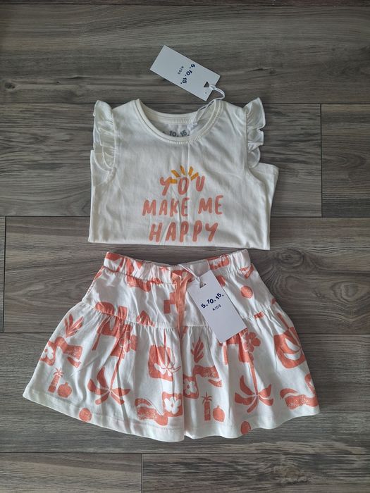 Komplet dziewczęcy nowy 98/104