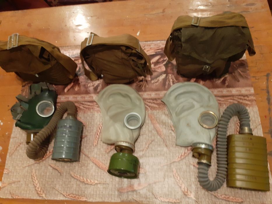 Продам противоггазы - ГП-4,ГП-5, . Списанные.