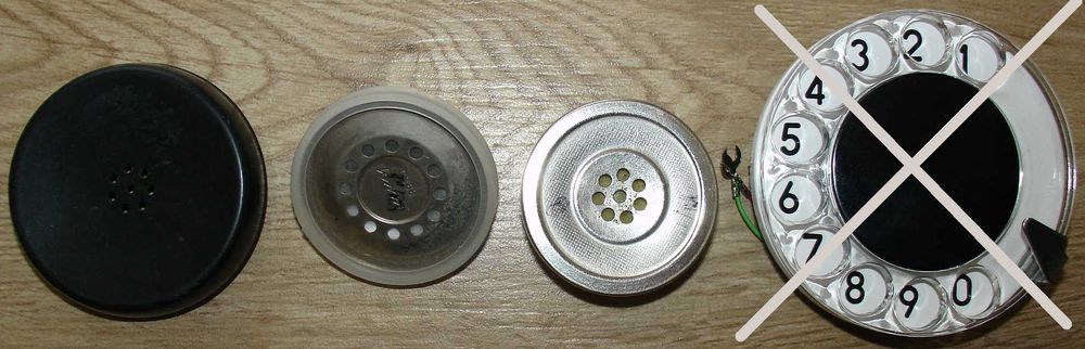 Telefon tarczowy części