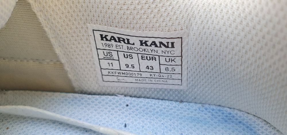 Buty Karl Kani rozmiar 43 wkładka 27,6cm