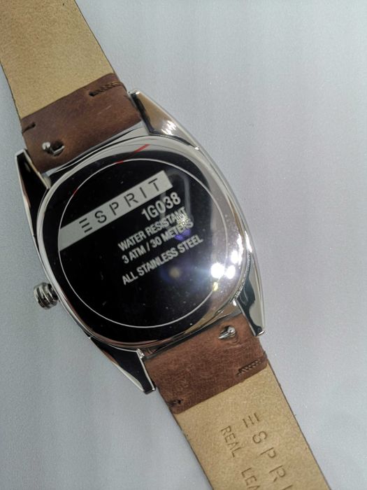 Relogio Homem ESPRIT ES1G038L0045 pulseira castanha, novo, genuino
