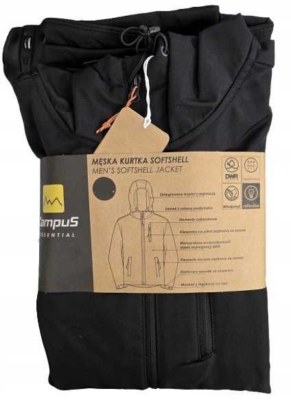 Campus Kurtka Męska Softshell XL Wodoodporna
