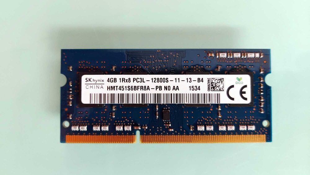 Zestaw: 4 x RAM 4GB DDR3L