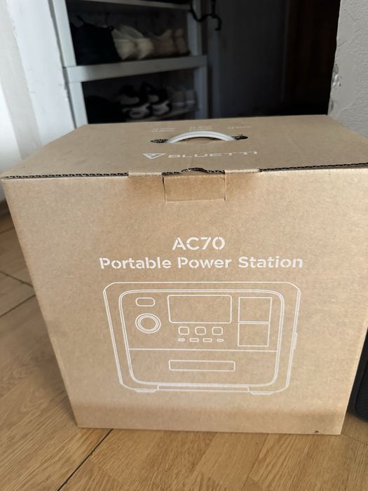 Зарядна станція Bluetti AC70 (1000 Вт, 768 Вт·год) + гарантія від магазину до 10.10.26