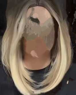 Nowa peruka long bob premium blond