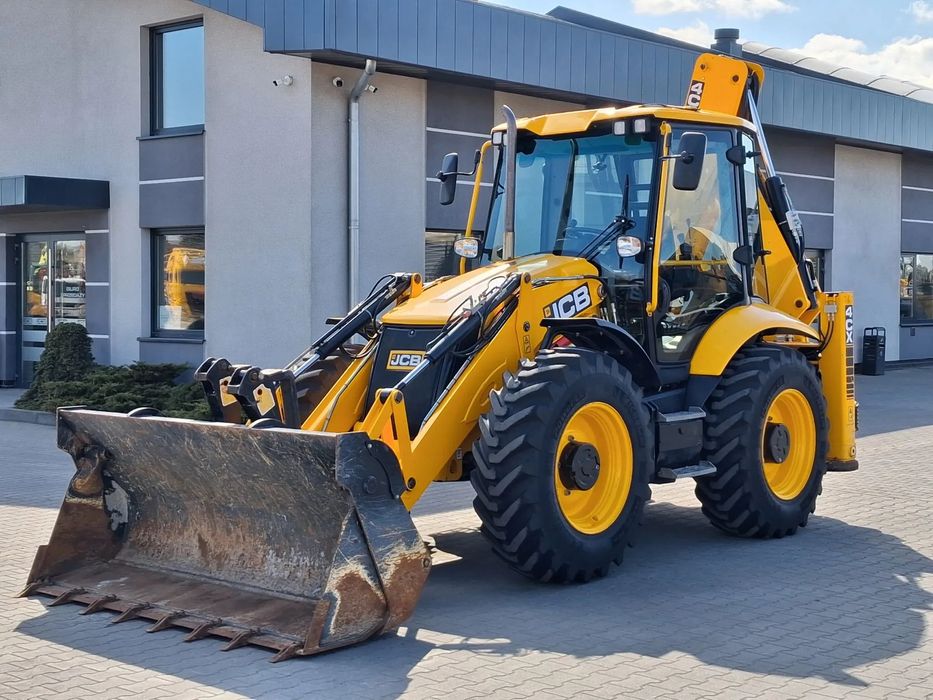 JCB 4 CX SITEMASTER PRO TORQUELOCK  ISO SAE, Klimatyzacja, Joystick, Amortyzacja SRS 3CX
