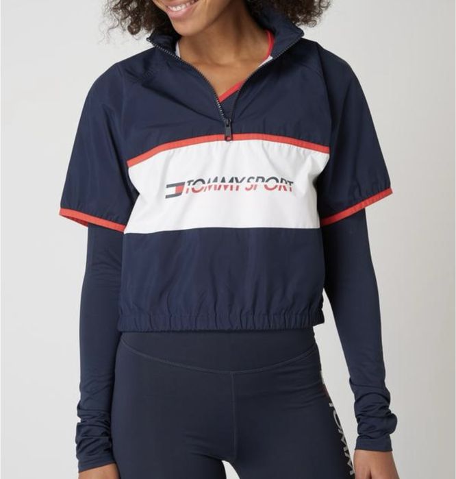 Стильна спортивна куртка/кофта/вітровка tommy hilfiger sport, розмір s