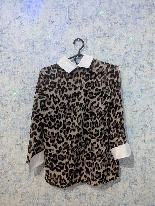 Блуза жіноча з леопардовим принтом