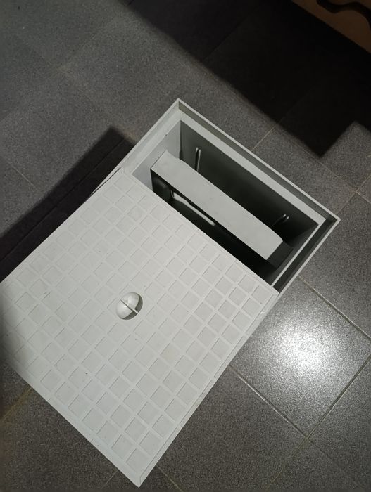 Caixa cúbica pvc 40 cm esgotos