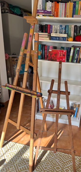 Cavaletes para pintura