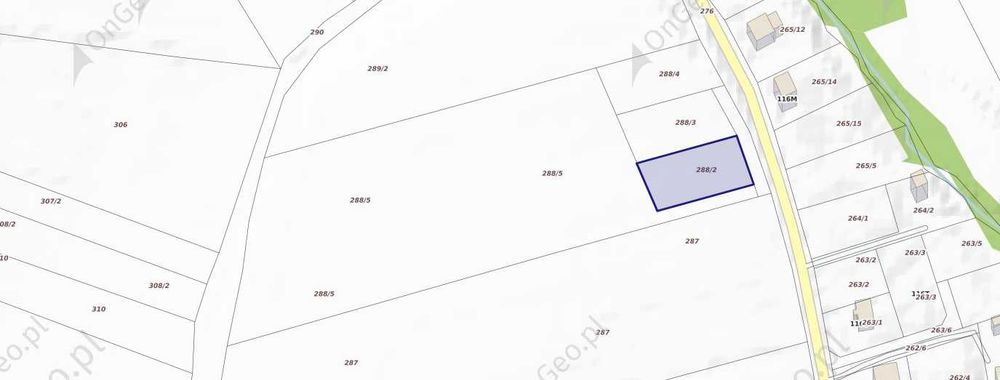 Sprzedam działkę budowlaną w pięknej okolicy (Radochów) - 140 zł/m2