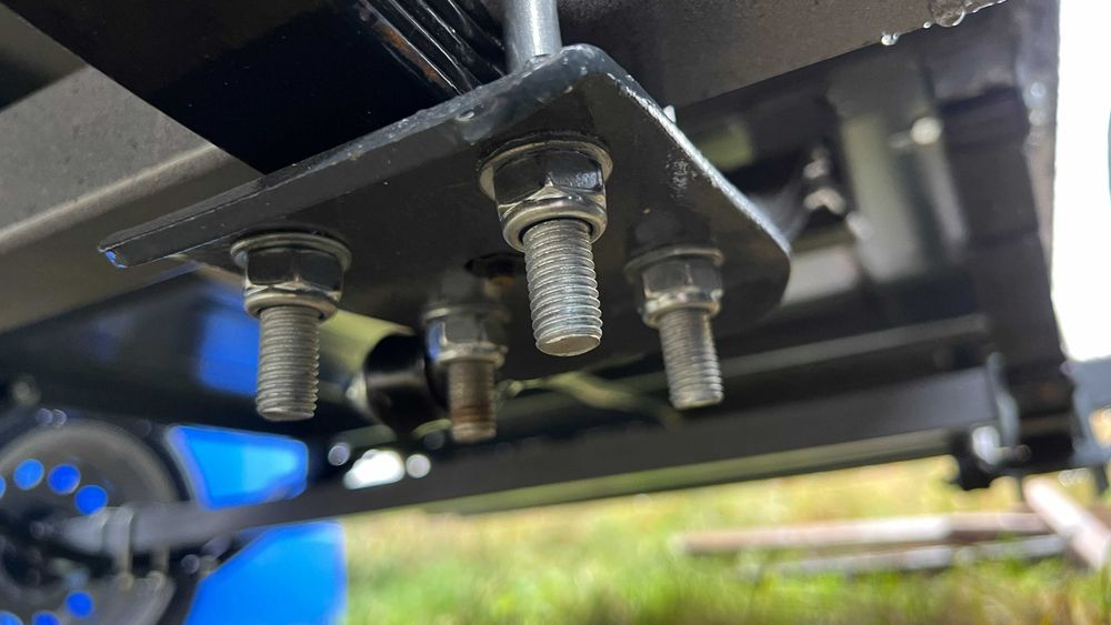 Причіп легковий двохосний (категорія В) 2,5 х 1,25 м борт 40см метал