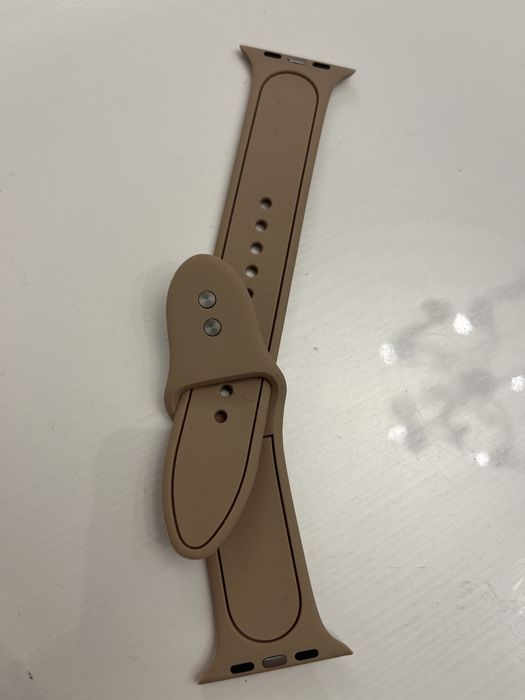 Силіконовий ремінець Sport Band для Apple Watch 38/40/41 Пудра
