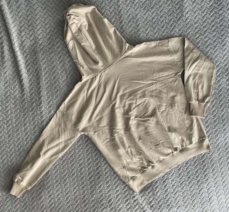 Bluza MEGI Invite beżowa S/M kangurka z kapturem Nowa