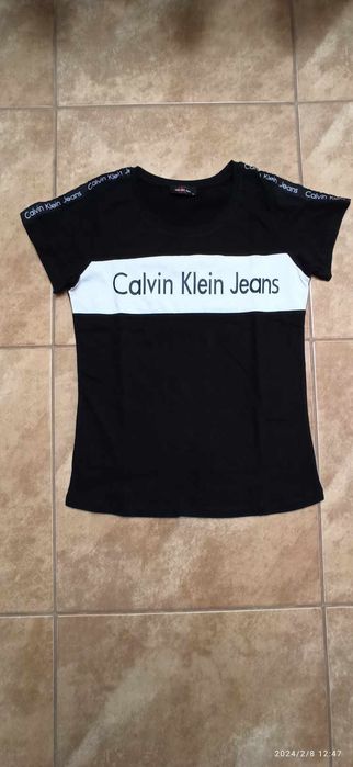 Calvin Klein bluzka damska roz L