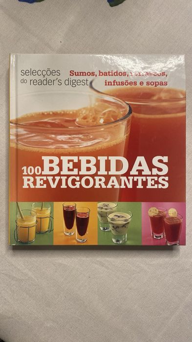 Livro 100 bebidas revigorantes
