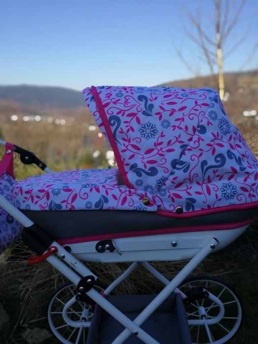 Wózek Dla Lalek Głęboki Duży Polski Gwarancja Promocja