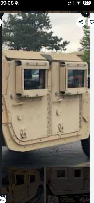 HMMWVE. Hammer H1 даері права сторона перед/зад