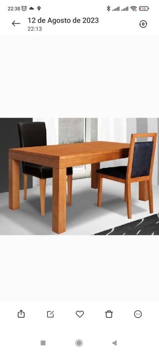 Mesa de sala de estar