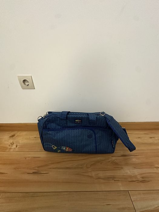 Conjunto completo Tuc Tuc kimono em Azul para Bebé.