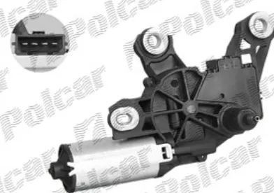 Motor do limpa vidros de trás Audi A4 B8 A6 C6 4F9955711