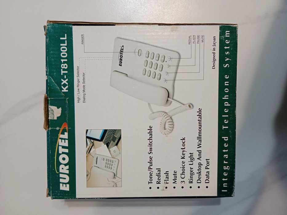 Стационарный телефон EUROTEL KX-T8100LL