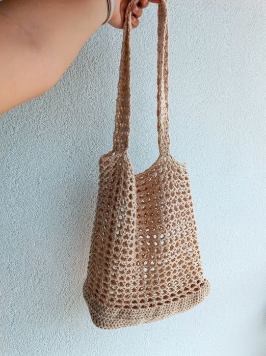 Bolsa em crochet