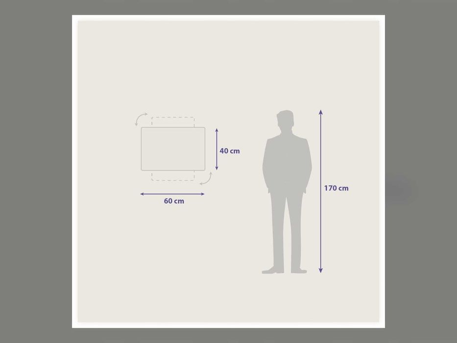 Nowa Tablica Suchościeralna Magnetyczna 60x40 Cm Rama Aluminiowa