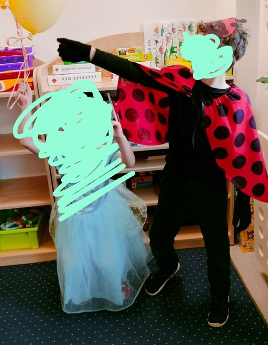 Strój karnawałowy kostium 122 Biedronka