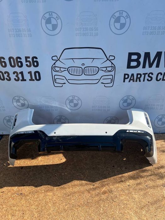 Бампер задній BMW X3 G01 LCI M-пакет б/у оригінал  Задний бампер BMW X3 G01 LCI M разборка Бампер задний BMW X3 G01 LCI M-пакет б/у оригинал