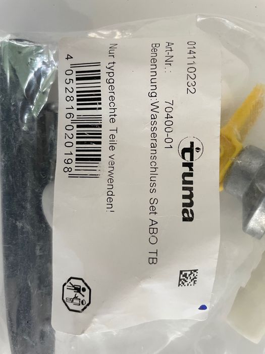 Zestaw podłączeniowy spustowy truma Truma frostcontrol