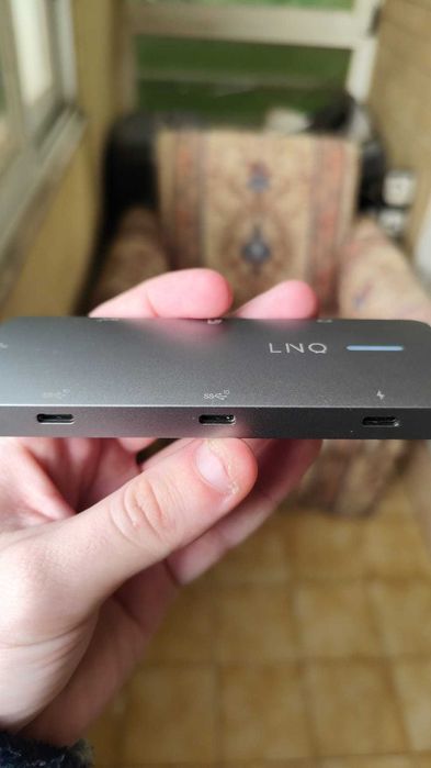 Adaptador HUB USB-C Pro LINQ LQ49081 8 em 1