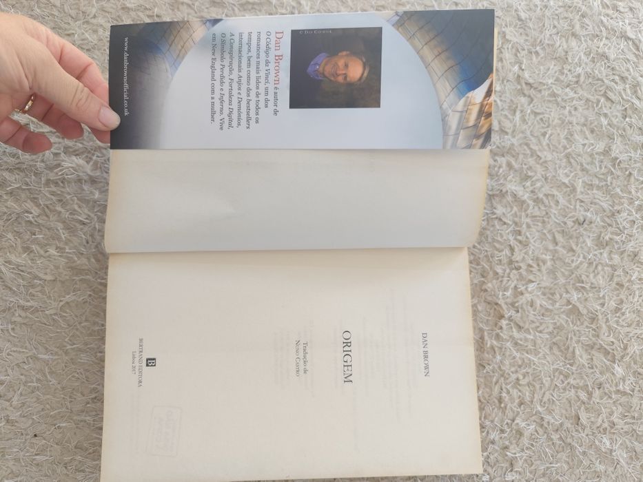 Livro Dan brown - A origem