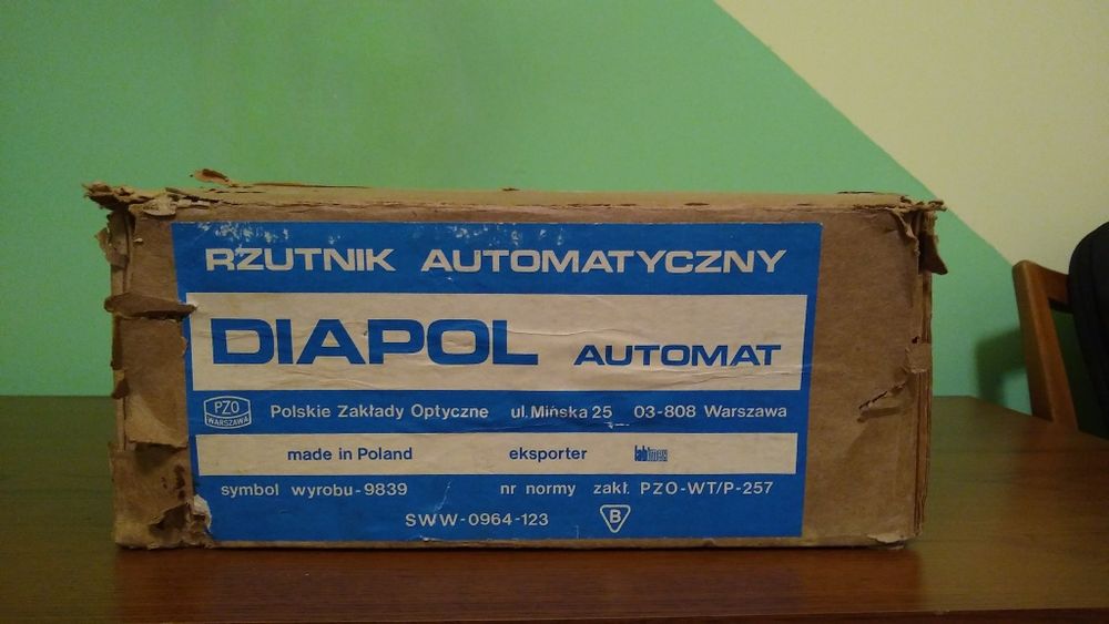 Rzutnik Diapol + ekran