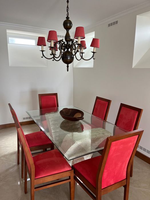 6 cadeiras de casa de jantar ou de quarto