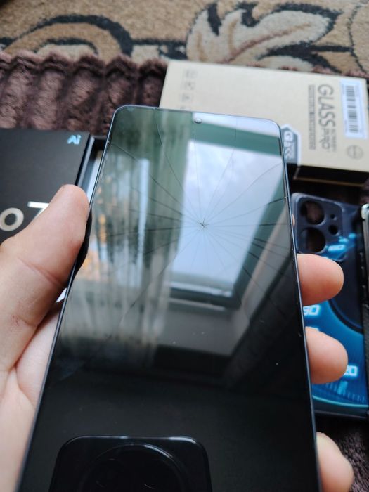 Смартфон Realme Neo 7se, 120гц, 12/256Гб,NFC,проц Dim 8400, 7000ma АКБ, 80вт, 50+16мп, Grey, потягне все