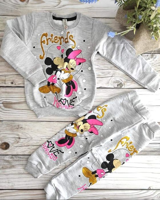 Ocieplany komplet niemowlęcy 92 i 98