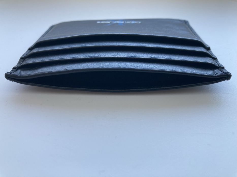 Dokumentnik * CALVIN KLEIN JEANS * Skóra * Czarny * UŻYWANY