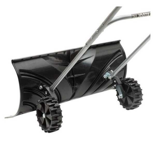 Снегоуборочная лопата ківш для снігу 660x320скрепер Intertool колеса