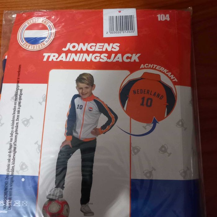 Holanda Fato de treino para criança NOVO