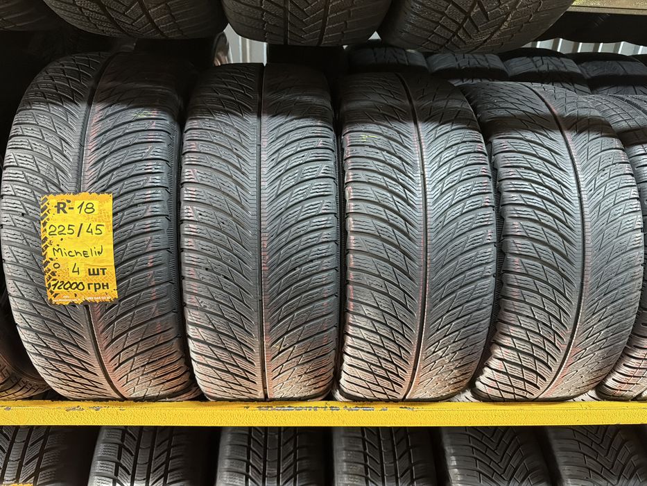 225/45 R18 Michelin 4шт