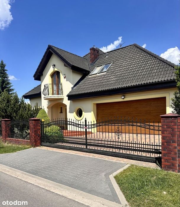 Rokietnica, przepiękny dom wolnostojący, ogród, sauna