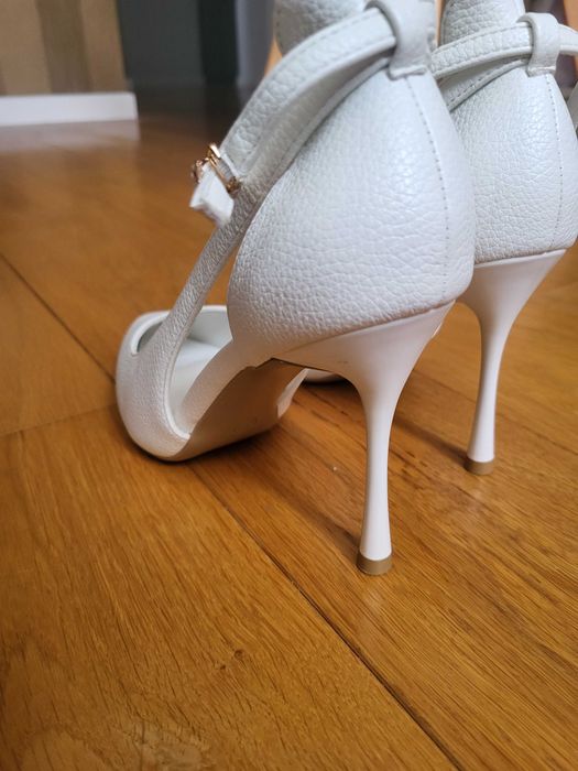 Туфлі весільні білі